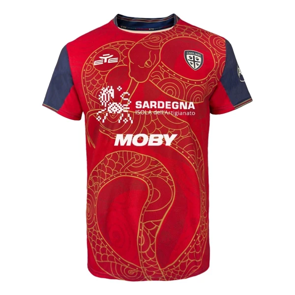Maillot De Foot Cagliari Calcio 24/25 - Spécial Maillot De Foot Cagliari Calcio 24/25 - Spécial