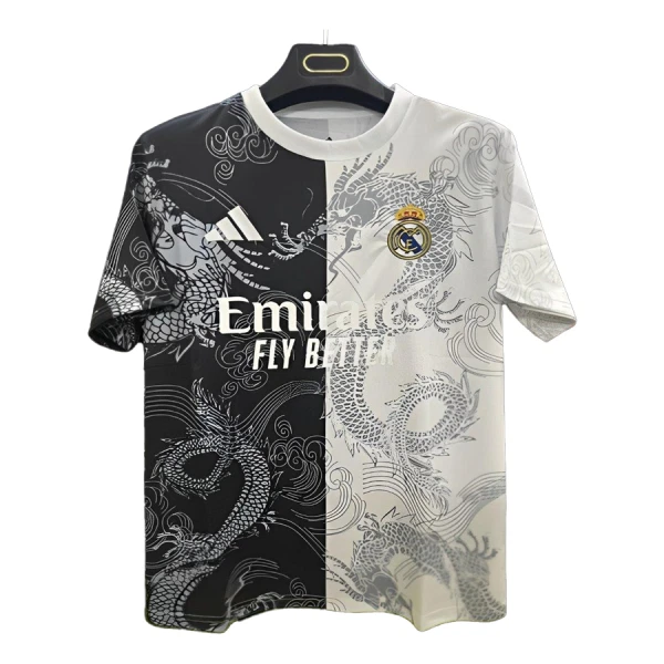 Maillot De Foot Real Madrid 24/25 Dragon Blanc Maillot De Foot Real Madrid 24/25 Dragon Blanc