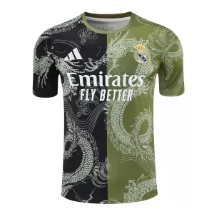 Maillot De Foot Real Madrid 24/25 Dragon Vert Maillot De Foot Real Madrid 24/25 Dragon Vert