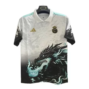 Maillot De Foot Real Madrid 25/26 Dragon Blanc Maillot De Foot Real Madrid 25/26 Dragon Blanc