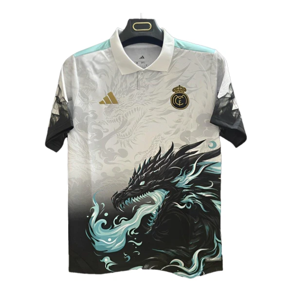 Maillot De Foot Real Madrid 25/26 Dragon Blanc Maillot De Foot Real Madrid 25/26 Dragon Blanc