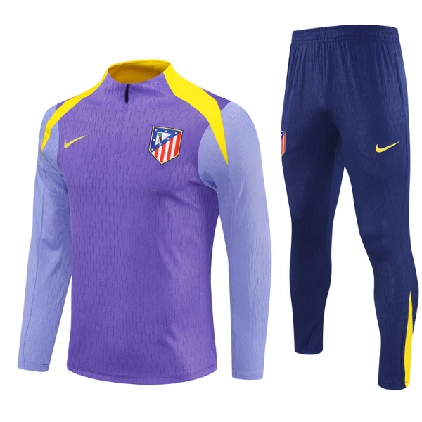 Atlético Madrid Kit de Sweat-shirt d’entraînement 25/26 Violet Atlético Madrid Kit de Sweat-shirt d’entraînement 25/26 Violet