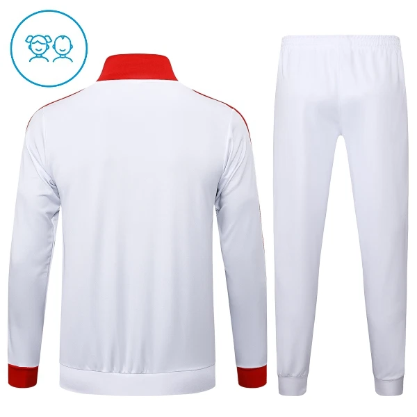 FC Bayern Munich Enfant Ensemble Vestes d'Entraînement 24/25 Blanc