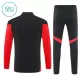 FC Bayern Munich Enfant Kit de Sweat-shirt d’entraînement 25/26 Noir