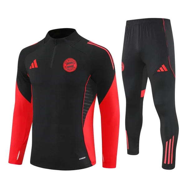 FC Bayern Munich Kit de Sweat-shirt d’entraînement 25/26 Noir FC Bayern Munich Kit de Sweat-shirt d’entraînement 25/26 Noir