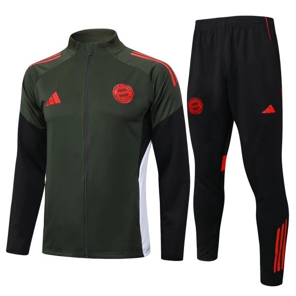 FC Bayern Munich Kit de Sweat-shirt d’entraînement 25/26 Vert FC Bayern Munich Kit de Sweat-shirt d’entraînement 25/26 Vert