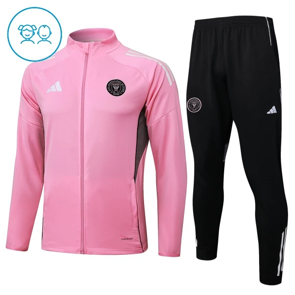 Inter Miami CF Enfant Ensemble Vestes d'Entraînement 24/25 Rose Inter Miami CF Enfant Ensemble Vestes d'Entraînement 24/25 Rose