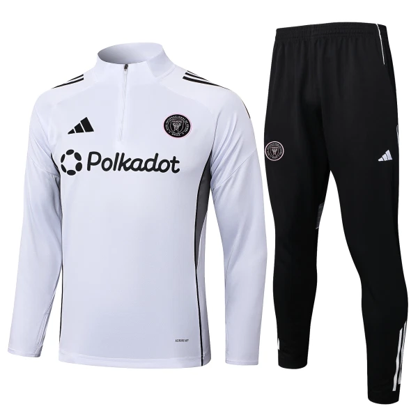 Inter Miami CF Kit de Sweat-shirt d’entraînement 25/26 Blanc Inter Miami CF Kit de Sweat-shirt d’entraînement 25/26 Blanc