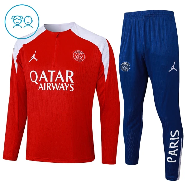 Paris Saint-Germain Enfant Kit de Sweat-shirt d’entraînement 25/26 Rouge Paris Saint-Germain Enfant Kit de Sweat-shirt d’entraînement 25/26 Rouge