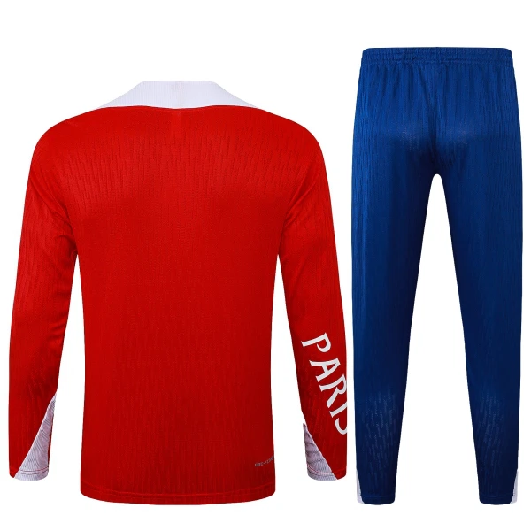 Paris Saint-Germain Kit de Sweat-shirt d’entraînement 25/26 Rouge