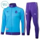 Real Madrid Enfant Ensemble Vestes d'Entraînement 25/26 Bleu