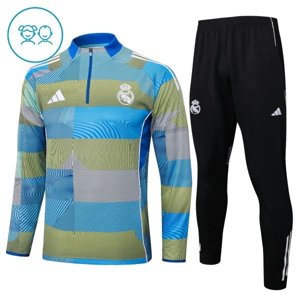 Real Madrid Enfant Kit de Sweat-shirt d’entraînement 25/26 Real Madrid Enfant Kit de Sweat-shirt d’entraînement 25/26