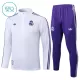 Real Madrid Enfant Kit de Sweat-shirt d’entraînement 25/26 Blanc Real Madrid Enfant Kit de Sweat-shirt d’entraînement 25/26 Blanc