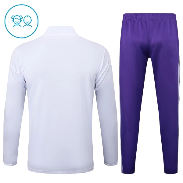 Real Madrid Enfant Kit de Sweat-shirt d’entraînement 25/26 Blanc