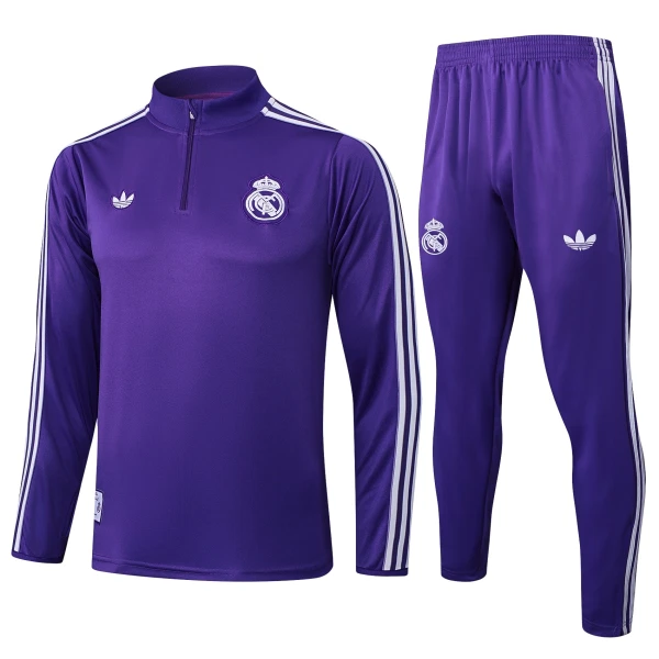Real Madrid Kit de Sweat-shirt d’entraînement 25/26 Violet