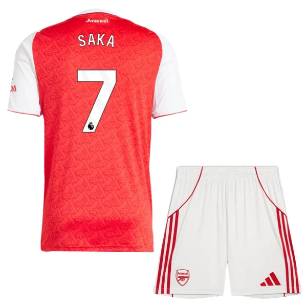 Kit De Football Arsenal Bukayo Saka 7 Enfant Domicile 25/26