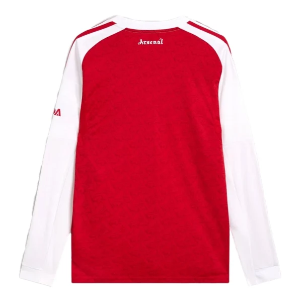 Maillot De Foot Arsenal Domicile 25/26 Manches Longues