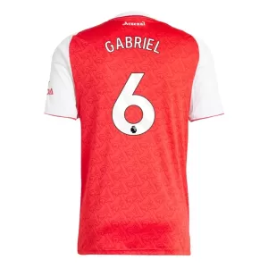 Maillot De Foot Arsenal Gabriel 6 Domicile 25/26 Maillot De Foot Arsenal Gabriel 6 Domicile 25/26