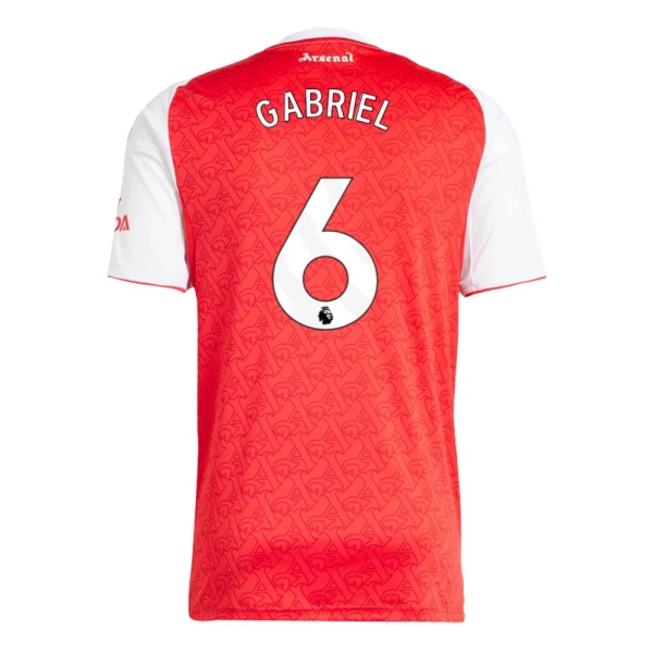 Maillot De Foot Arsenal Gabriel 6 Domicile 25/26 Maillot De Foot Arsenal Gabriel 6 Domicile 25/26