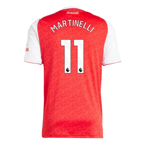 Maillot De Foot Arsenal Martinelli 11 Domicile 25/26