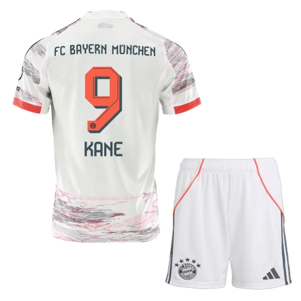 Kit De Football FC Bayern Munich Harry Kane 9 Enfant Extérieur 25/26 Kit De Football FC Bayern Munich Harry Kane 9 Enfant Extérieur 25/26