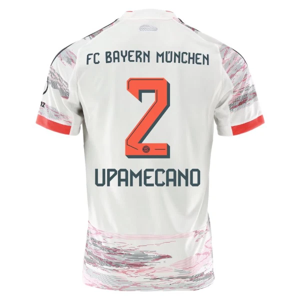Maillot De Foot FC Bayern Munich Dayot Upamecano 2 Extérieur 25/26 Maillot De Foot FC Bayern Munich Dayot Upamecano 2 Extérieur 25/26