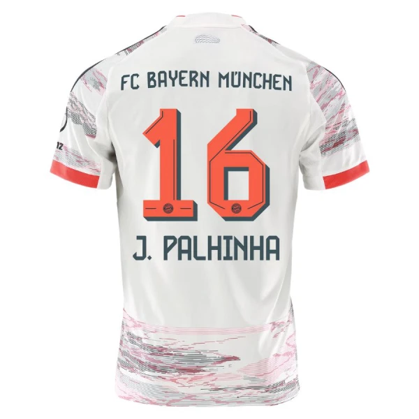 Maillot De Foot FC Bayern Munich J. Palhinha 16 Extérieur 25/26 Maillot De Foot FC Bayern Munich J. Palhinha 16 Extérieur 25/26