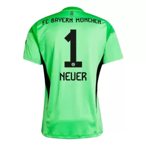 Maillot De Foot Gardien FC Bayern Munich Manuel Neuer 1 25/26 Vert