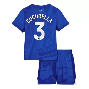 Kit De Football Chelsea Cucurella 3 Enfant Domicile 25/26 Kit De Football Chelsea Cucurella 3 Enfant Domicile 25/26