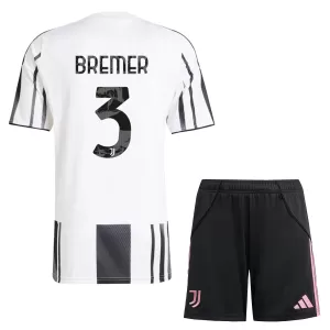 Kit De Football Juventus Bremer 3 Enfant Domicile 25/26 Kit De Football Juventus Bremer 3 Enfant Domicile 25/26