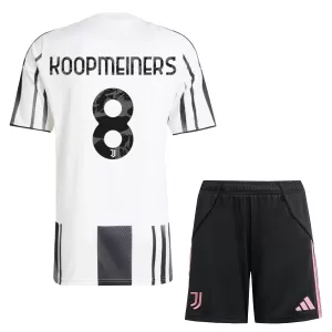 Kit De Football Juventus Koopmeiners 8 Enfant Domicile 25/26 Kit De Football Juventus Koopmeiners 8 Enfant Domicile 25/26