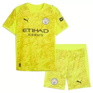 Kit De Football Gardien Manchester City Enfant 25/26 Jaune