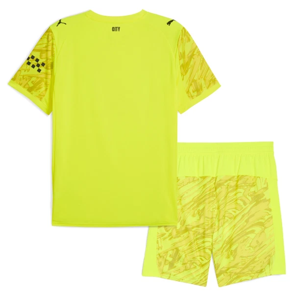 Kit De Football Gardien Manchester City Enfant 25/26 Jaune