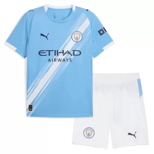 Kit De Football Manchester City Erling Haaland 9 Enfant Domicile 25/26