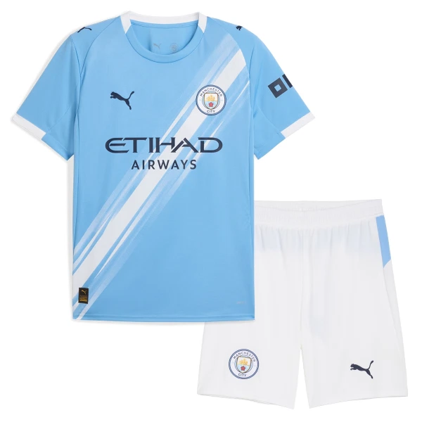 Kit De Football Manchester City Rodrigo Hernández 16 Enfant Domicile 25/26