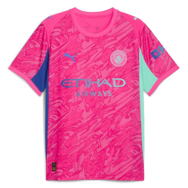 Maillot De Foot Gardien Manchester City 25/26 Rose Maillot De Foot Gardien Manchester City 25/26 Rose