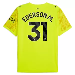 Maillot De Foot Gardien Manchester City Ederson Moraes M. 31 25/26 Jaune