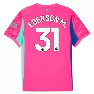 Maillot De Foot Gardien Manchester City Ederson Moraes M. 31 25/26 Rose