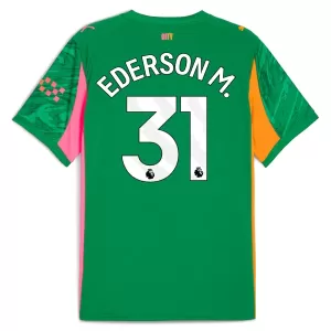 Maillot De Foot Gardien Manchester City Ederson Moraes M. 31 25/26 Vert