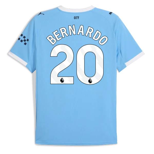 Maillot De Foot Manchester City Bernardo Silva 20 Domicile 25/26 Maillot De Foot Manchester City Bernardo Silva 20 Domicile 25/26