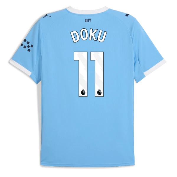 Maillot De Foot Manchester City Jérémy Doku 11 Domicile 25/26 Maillot De Foot Manchester City Jérémy Doku 11 Domicile 25/26