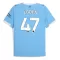 Maillot De Foot Manchester City Phil Foden 47 Domicile 25/26