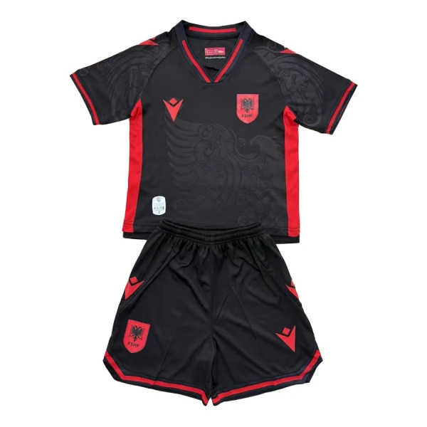 Kit De Football Albanie Enfant Third 25/26 Kit De Football Albanie Enfant Third 25/26