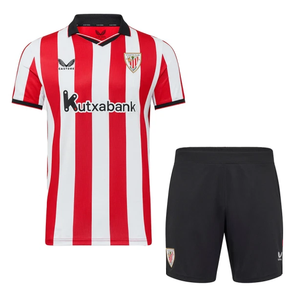 Kit De Football Athletic Bilbao Enfant Domicile 25/26 Kit De Football Athletic Bilbao Enfant Domicile 25/26