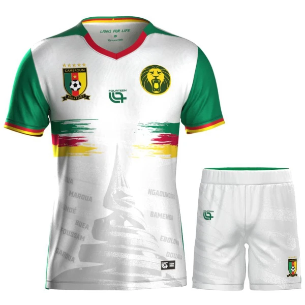 Kit De Football Cameroun Enfant Third 2025 Kit De Football Cameroun Enfant Third 2025