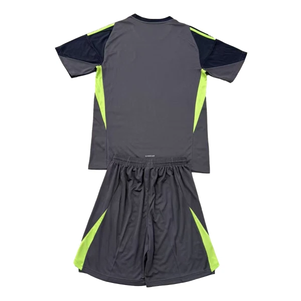 Kit De Football Gardien Manchester United Enfant 25/26 Noir