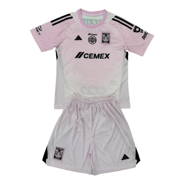 Kit De Football Gardien Tigres UANL Enfant 25/26 Rose Kit De Football Gardien Tigres UANL Enfant 25/26 Rose