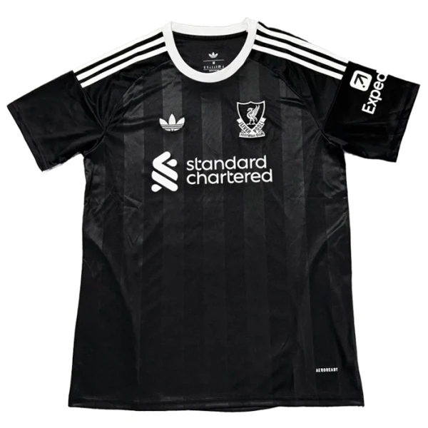 Maillot De Foot Gardien Liverpool 25/26 Noir