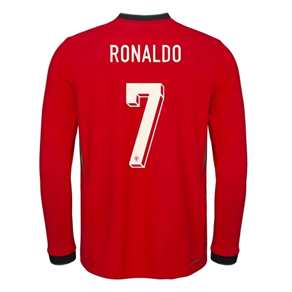 Maillot De Foot Portugal Cristiano Ronaldo 7 Domicile 2025 Manches Longues