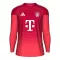Maillot De Foot Gardien FC Bayern Munich 25/26 Manches Longues Rouge